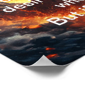 火と氷の運命 ポスター (角)