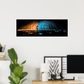 火と氷 ポスター (ホームオフィス)