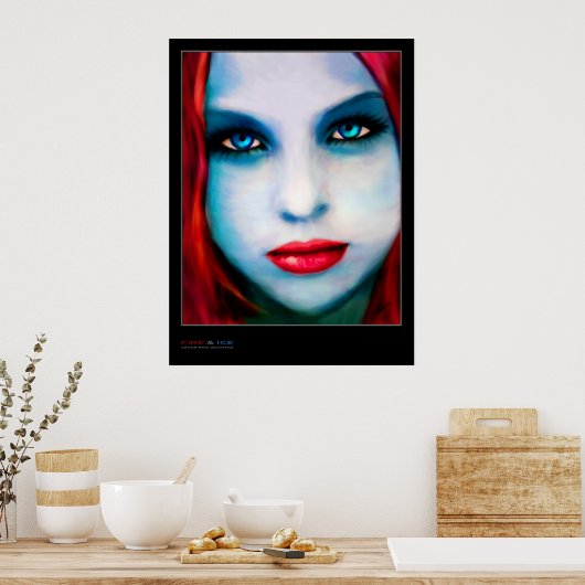 火と氷 ポスター (キッチン)