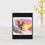 火と氷Diy怠惰ハロウィーンコスチューム男性女性 カード (黄色い花)