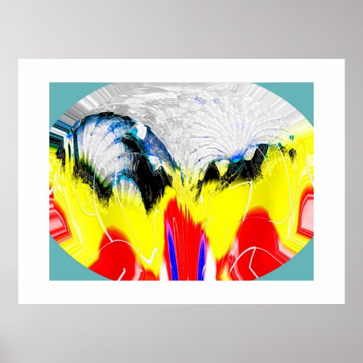 火と溶ける氷 ポスター (正面)