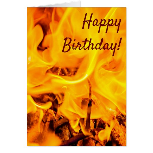 火と炎のパターン (正面)