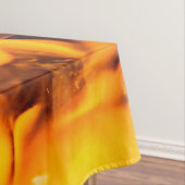 火と炎のパターン テーブルクロス (インサイチュ)