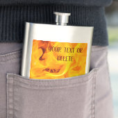 火と炎のパターン フラスク (インサイチュ)