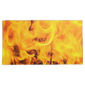 火と炎のパターン 枕カバー (正面右)