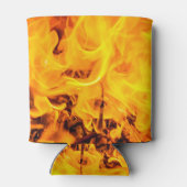 火と炎のパターン 缶クーラー (裏面)