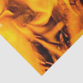 火と炎のパターン 薄葉紙 (詳細)