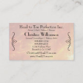 火と炎 名刺 (裏面)