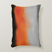 火と煙の水の色アクセント枕 アクセントクッション (正面(垂直))