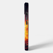 火と硫黄の風景4 Case-Mate iPhoneケース (裏面 / 左)