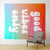 火と空のグラデーションの良い雰囲気のみ タペストリー (インサイチュ(横))