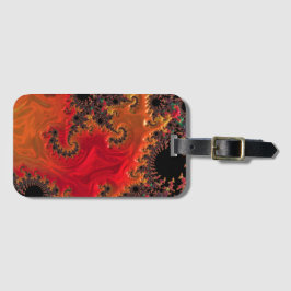 火と美しいの荷物タグ ラゲッジタグ