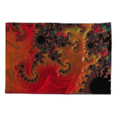 火と美しい枕ケースセット 枕カバー (裏面-左)