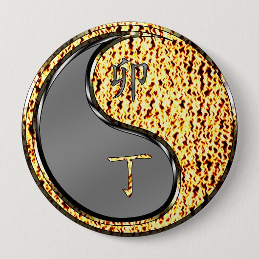 火のうさぎの年 缶バッジ (正面)