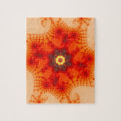 火のくもの巣 – フラクタルアート ジグソーパズル (縦)