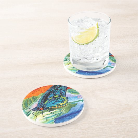 火のついた蝶II コースター (側面)