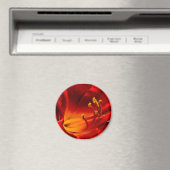 火のようなユリ マグネット (インサイチュ (食洗機))