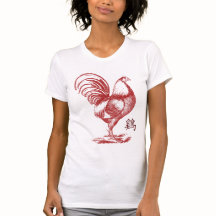 火のオンドリの中国のな年