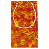 火のギフトバッグのリボン スモールペーパーバッグ (裏面)