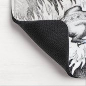 火のサンショウウオの生命として マウスパッド (コーナー)