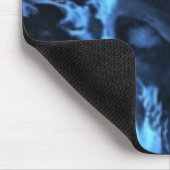 火のスカル マウスパッド (コーナー)