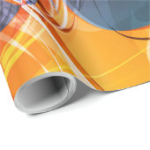 火のスプラッシュ ラッピングペーパー (ロールコーナー)