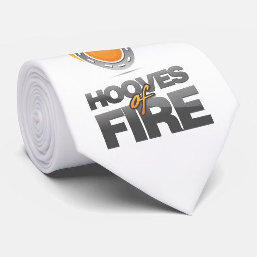 火のタイのひづめ ネクタイ (ロール)