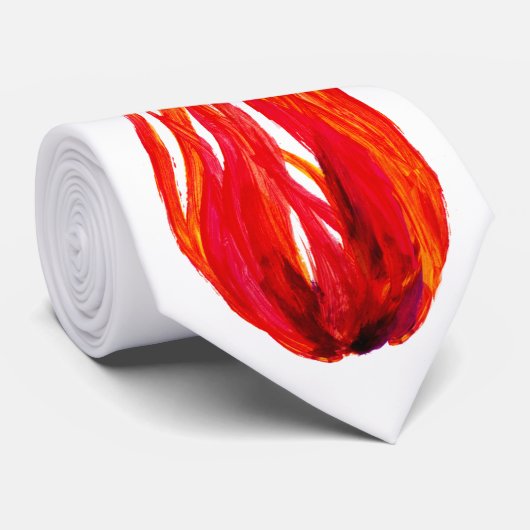 火のタイ ネクタイ (ロール)