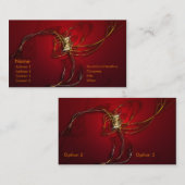 火のダンス 名刺 (正面/裏面)