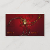 火のダンス 名刺 (裏面)