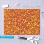 火のティッシュペーパーのリボン 薄葉紙 (クラフト)