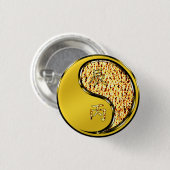 火のドラゴンの年 缶バッジ (正面&裏面)