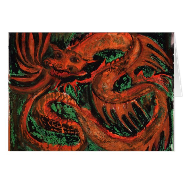 火のドラゴン (正面横)