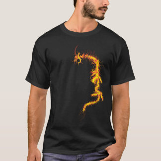 火のドラゴン Tシャツ