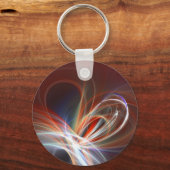 火のハート キーホルダー (正面)