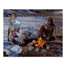 火のファンタジープリント