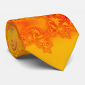 火のフラクタルの螺線形: ネクタイ/タイ ネクタイ (ロール)