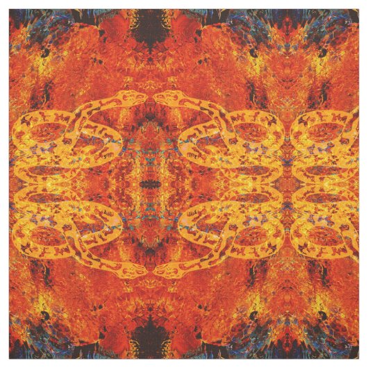 火のヘビ! ファブリック (見本)