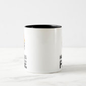 火のマグのひづめ ツートーンマグカップ (中央)