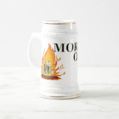 火のマグのモルモン教徒 ビールジョッキ (正面左)