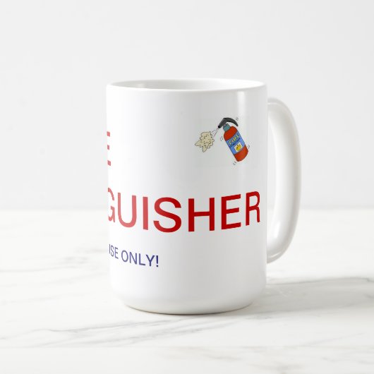 火のマグ コーヒーマグカップ (正面右)