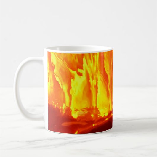 火のマグ コーヒーマグカップ (左)