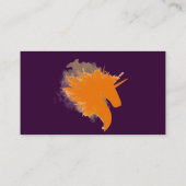 火のユニコーン 名刺 (裏面)