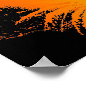 火のライオンのポスター ポスター (角)