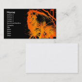 火のライオンの名刺 名刺 (正面/裏面)