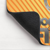 火のロゴのマウスパッドのひづめ マウスパッド (コーナー)