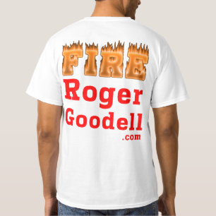 火のロジャーGoodellのTシャツライトスタイル Tシャツ