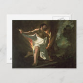 火のローブを裂くヘラクレス, c.1634 ポストカード (正面/裏面)
