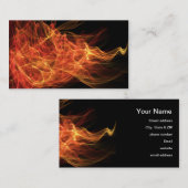 火の三角形 名刺 (正面/裏面)