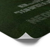 火の上の女性のポートレート3 ポスター (角)